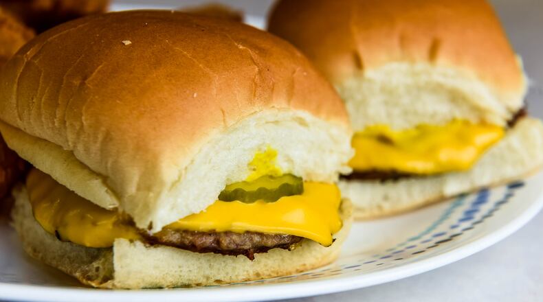 Red's Hamburger Shop at 103 S. Riverside Drive in New Miami served popular cheeseburgers and onion rings. NICK GRAHAM / FILE