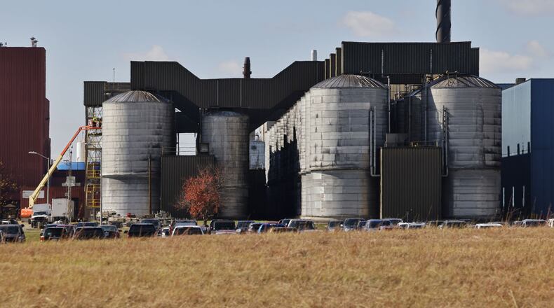 The Molson Coors Beverage Company brewery in Trenton is seen Nov. 1, 2023. Molson Coors has announced for the first time Butler Tech will receive part of the company’s $1.5 million annual donation campaign. NICK GRAHAM/STAFF