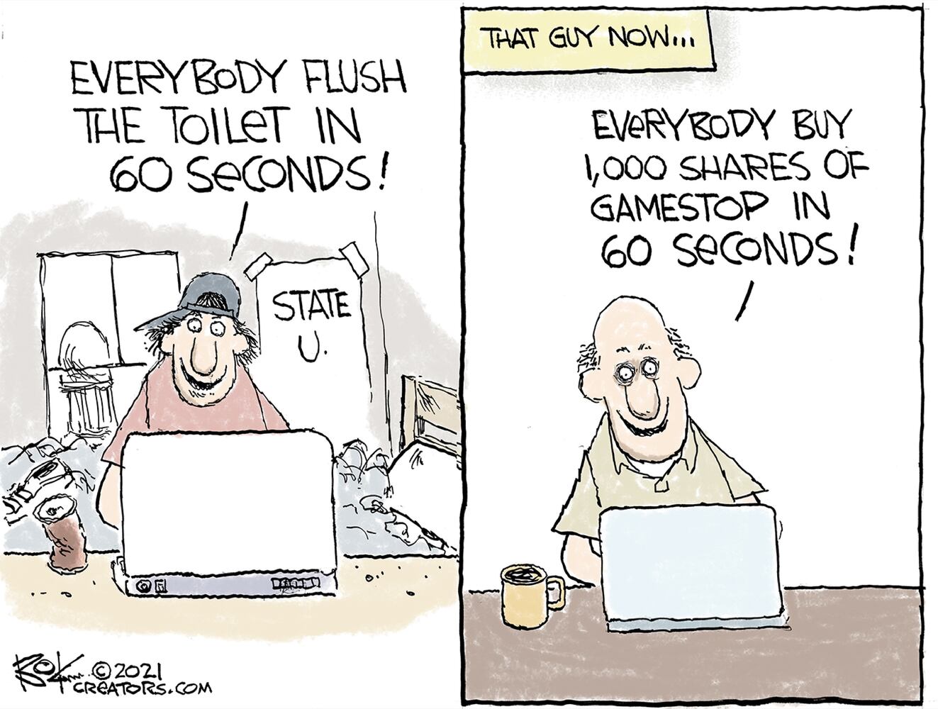 Week in cartoons: Executive orders, unity and more