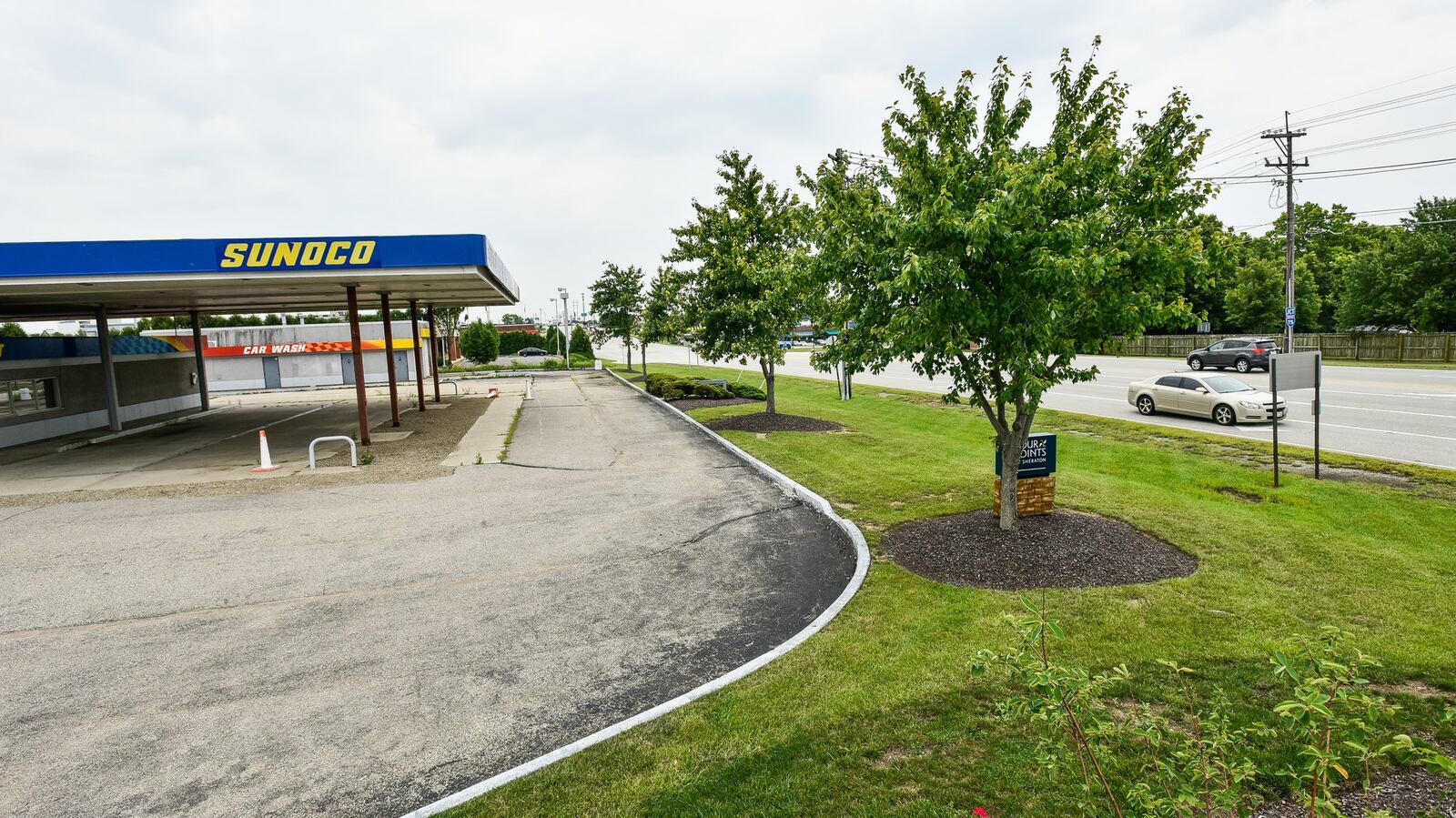 The plan is to eventually outfit the 60,000-square-foot space with infrastructure, such as electrical drops, a deck for live entertainment and new blacktop.