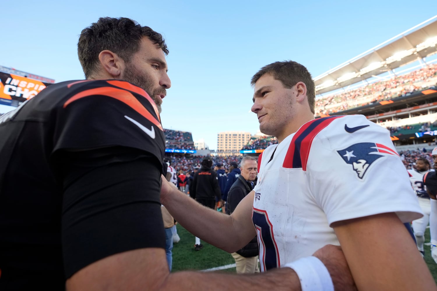 Patriots Bengals Football
