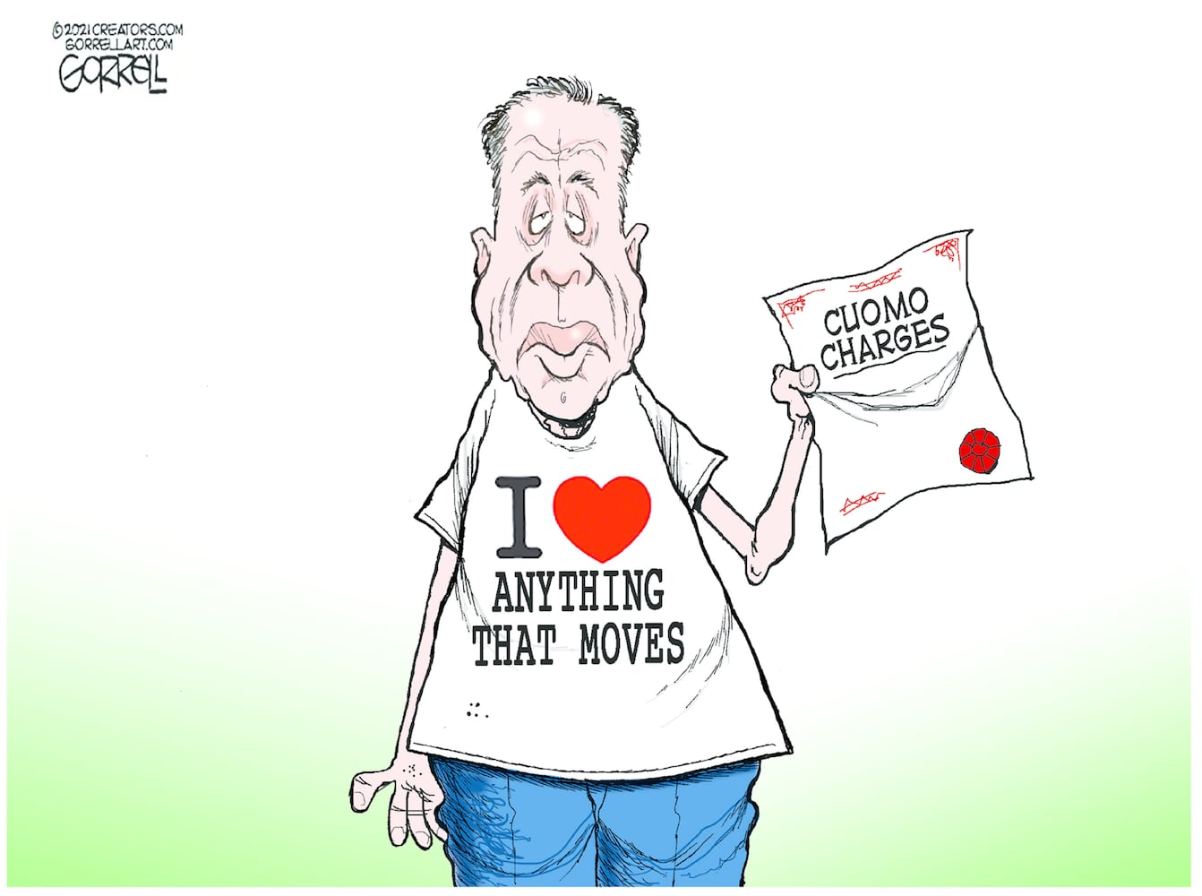 Week in cartoons: Andrew Cuomo, the unvaccinated and more