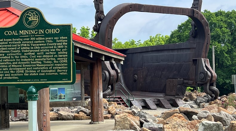 A new historical marker was unveiled Monday by the Ohio Department of Natural Resources in honor of Big Muskie. CONTRIBUTED