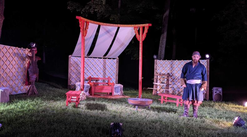 Know Theatre has partnered with Pyramid Hill to bring the premiere of “Mongrel” to an outdoor stage at Pyramid Hill. “Mongrel,” written and performed by Adam Tran is a one-man solo performance about Genghis Khan. CONTRIBUTED