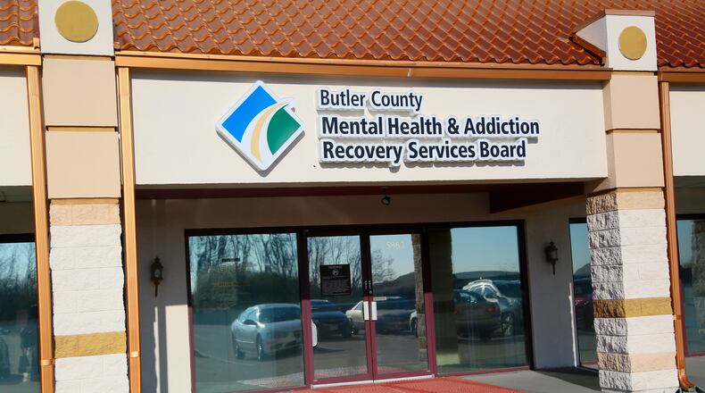 The Butler County Mental Health & Addiction Recovery Services Board. GREG LYNCH / STAFF