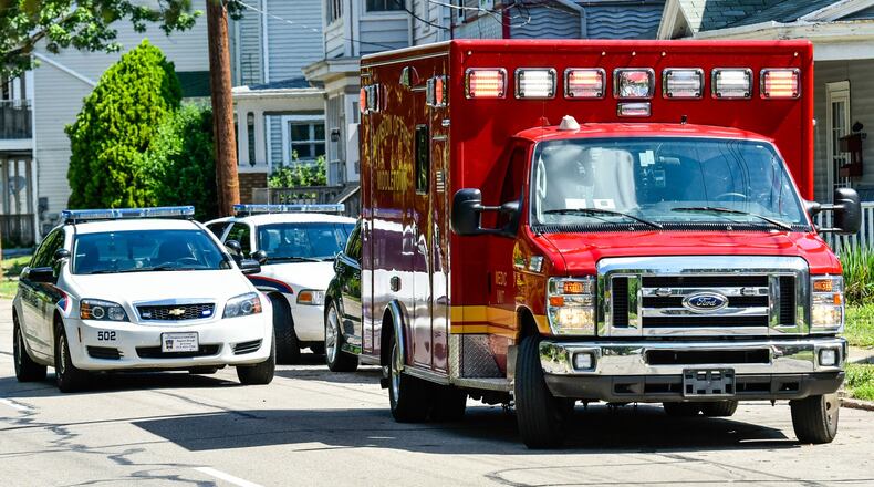 A Middletown medic unit arrives at a location of a possible opioid overdose. The Butler County Coroner’s Office reports fatal overdoses are up for the first quarter of 2020 over the first quarter of 2019. FILE PHOTO