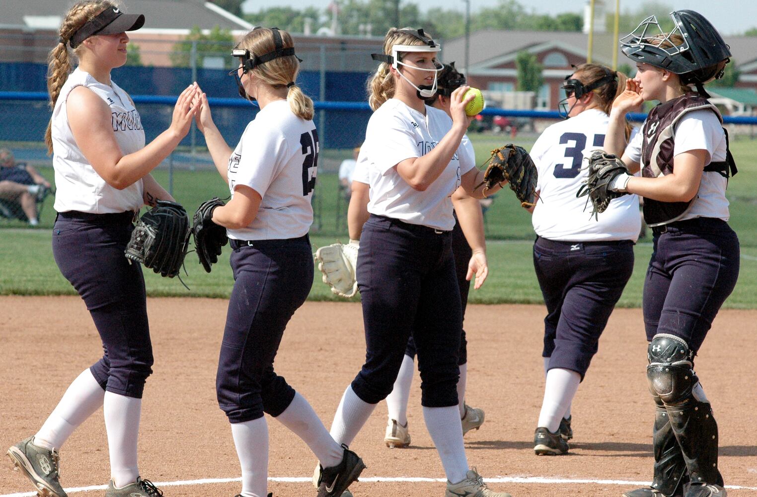PHOTOS: Monroe Vs. Springfield Shawnee Division II District High School Softball