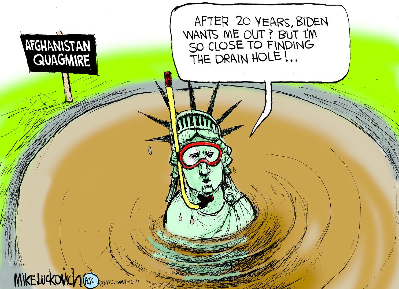 Week in cartoons: Mass shootings, Afghanistan exit and more