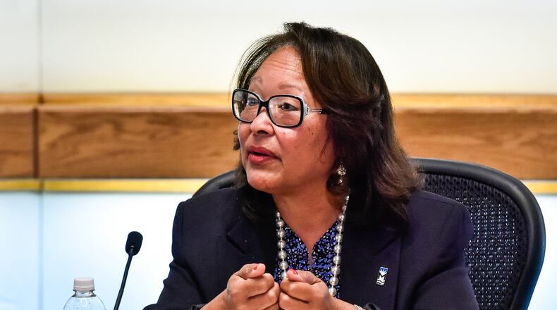 Dora Bronston didn’t run for president of the Middletown chapter of the National Association Advancement of Colored People. She is secretary of the NAACP state conference. NICK GRAHAM/STAFF