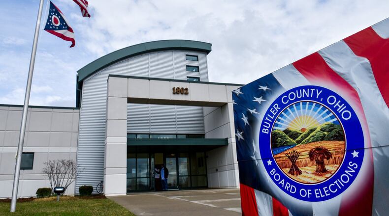 There are 40 issues and local options up for consideration on the Nov. 8, 2022 ballots in Butler County. Each area’s ballot is different, but all will see statewide issues, children services levy and more. NICK GRAHAM/FILE