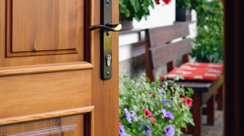 When it comes to home safety, consider your landscaping in terms of how much protection it might offer to someone trying to gain access to a window or door. If it covers up areas that could then be used for someone to hide, it’s important to cut back on overgrowth and ensure that no one can easily hide within your landscaping. iSTOCK/COX