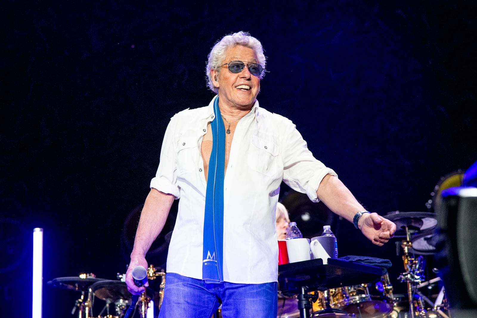 FILE - Roger Daltrey of The Who performs at TQL Stadium on Sunday, May 15, 2022, in Cincinnati. (Photo by Amy Harris/Invision/AP, file)