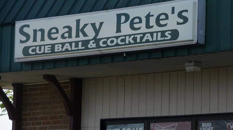 A man was shot in the leg in the parking lot at Sneaky Pete’s, a bar in a Fairfield, early Saturday morning, May 5, 2018, and later taken by medical helicopter University Hospital in Cincinnati via Mercy Hospital-Fairfield. MICHAEL D. PITMAN/STAFF