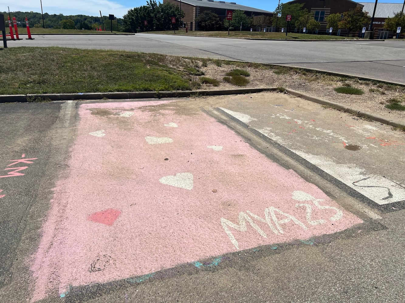 Fairfield high school senior parking spaces 