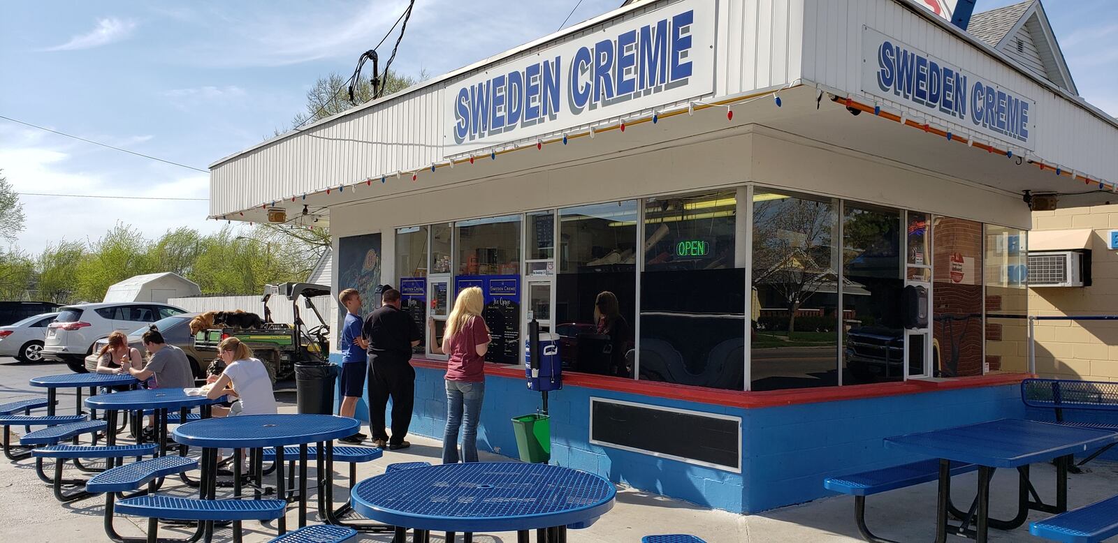 Sweden Creme is located at 2047 Pleasant Ave. in Hamilton's Lindenwald neighborhood. ERIC SCHWARTZBERG/STAFF