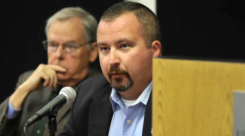 Ohio Rep. Wes Retherford, R-Hamilton, introduced on Wednesday a bill that would prohibit the release of sexually oriented photos, videos and materials through a public records request. “In theory, you could be re-victimizing the victim again … That’s why it’s important,” Retherford said. STAFF FILE PHOTO