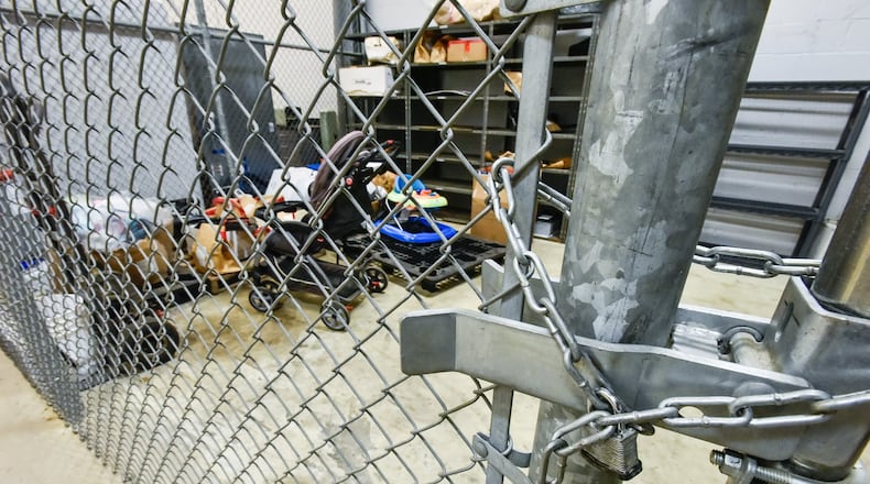 The West Chester Police department evidence room has shelves and a garage full of items that will soon be listed on an auction site for sale.