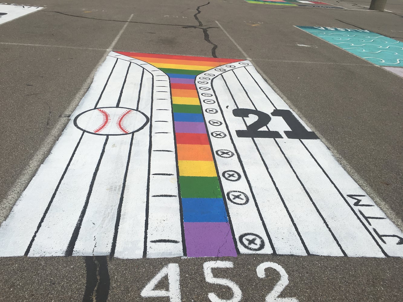 Lakota West High School parking lot spaces