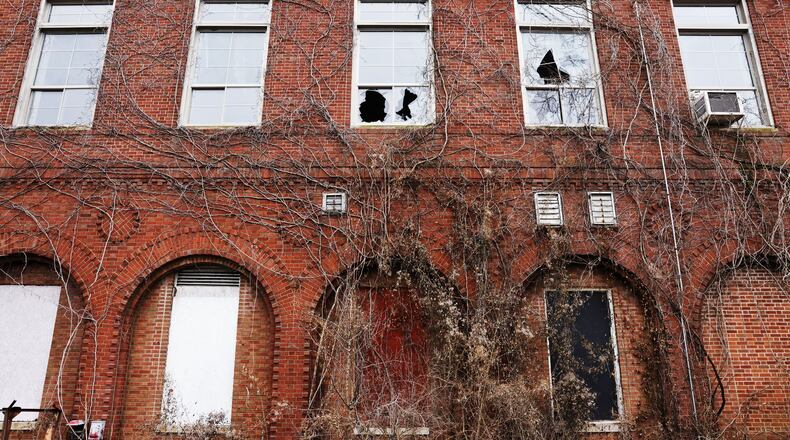 Middletown police have received 12 calls for service to the former Manchester Inn since October 2023, according to police reports. Numerous people have been charged with trespassing. NICK GRAHAM/STAFF