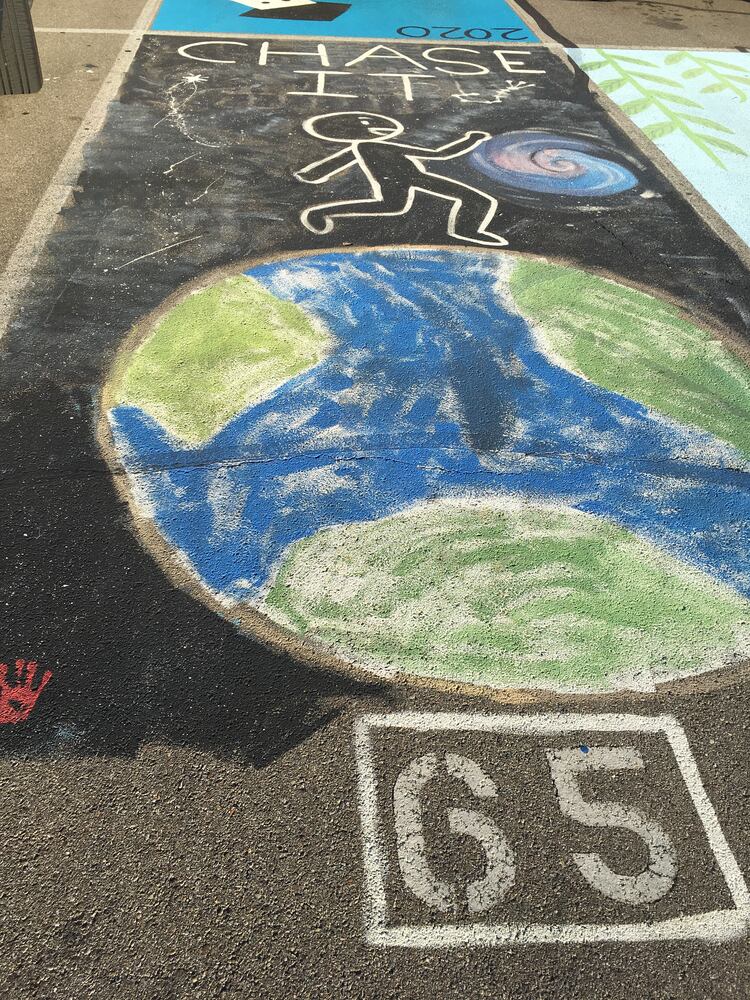 Lakota West senior parking spaces