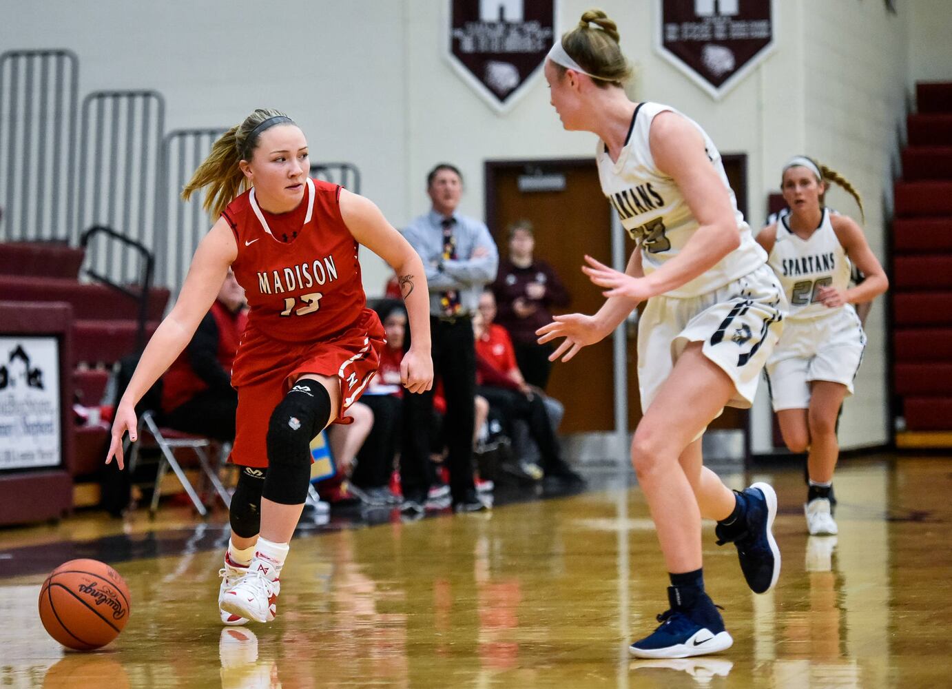 Madison vs Valley View girls sectional basketball