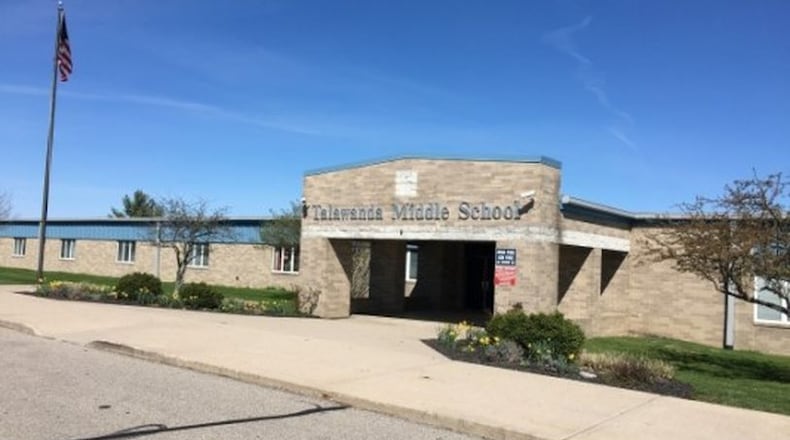Oxford city officials said the Talawanda Middle School is under a "precautionary lockdown" Wednesday morning in responses to a threat. Oxford officials say police are at the school and the situation is under control. (File Photo\Journal-News)