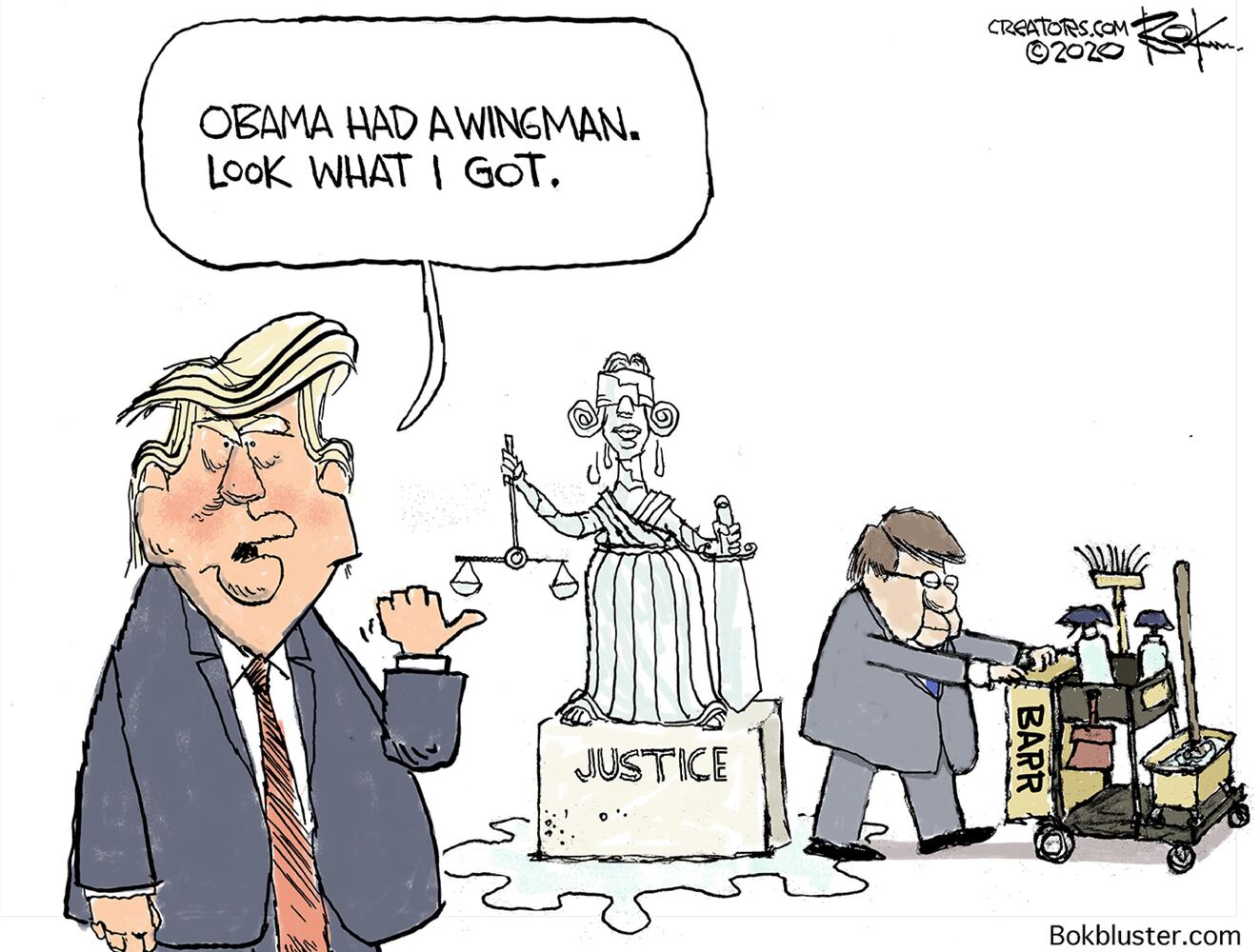Week in cartoons: Vaccines, Barr steps down and more