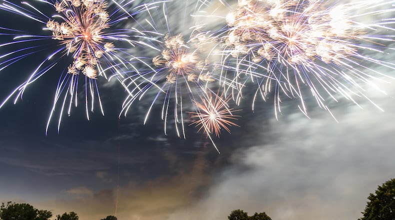 Kettering’s Independence Day celebration in 2024 at Delco Park features a commercial grade firework show by licensed exhibitors. TOM GILLIAM / CONTRIBUTING PHOTOGRAPHER