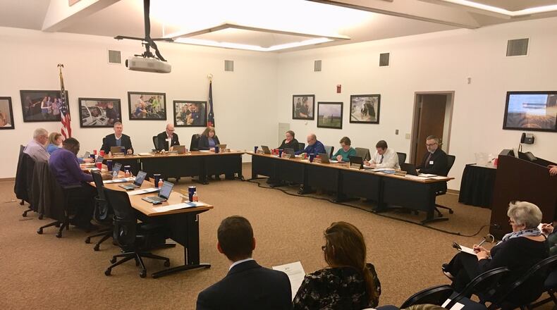 The governing board of Butler Tech voted to approve a historic experiment by the career school system allowing high school teens to take a four-day week next school year, with some Fridays off to learn about their careers while working for local companies.(Photo by Michael D. Clark/Journal-News)