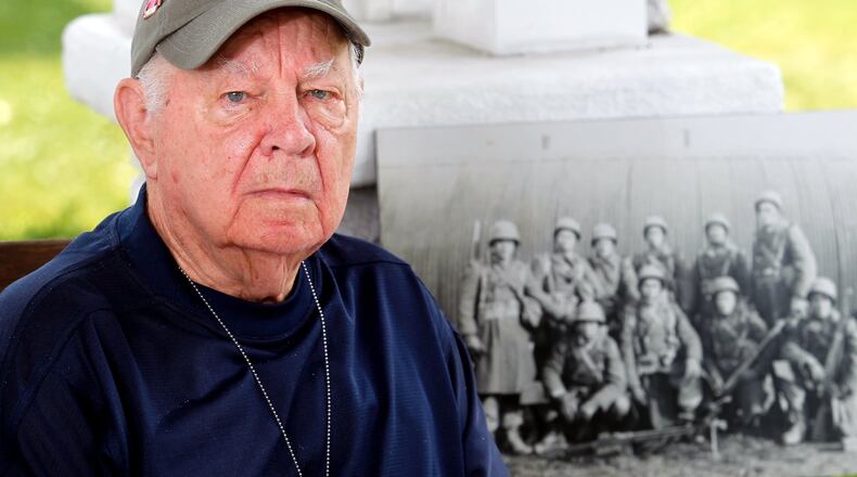 Bill Wilch served as a rifleman in the Army’s 29th Infantry Division. He fought in the Invasion of Normandy by Allied forces in 1944 and received the Purple Heart Medal, Bronze Star Medal, and the Knight of the Legion of Honor medal, the highest honor that France can bestow upon a person. STAFF FILE/2014