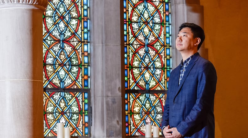 Brian Choi is the newest pastor of Park Avenue United Methodist Church in Hamilton. He was appointed as pastor of the church on July 1. NICK GRAHAM / STAFF