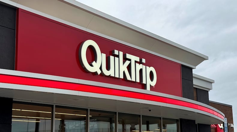 QuikTrip told the Journal-News in July 2025 it will begin construction on its Hamilton store in fall 2025 and plans to open it in early summer 2026. Pictured is the QuikTrip off I-75 in Dayton. MICHAEL D. PITMAN/STAFF