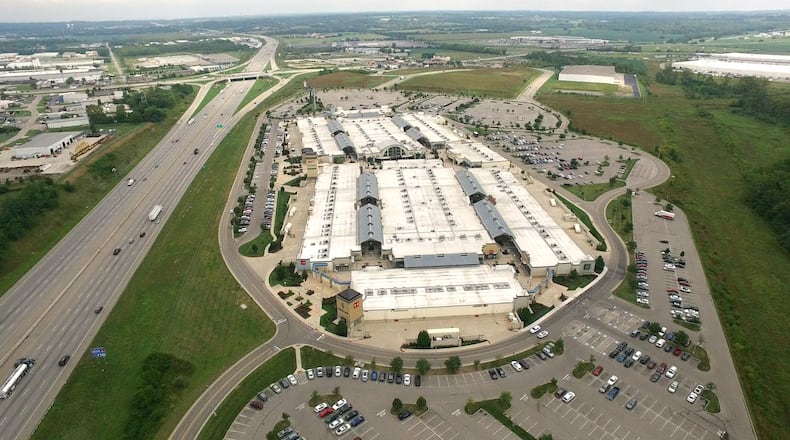 Cincinnati Premium Outlets mall has provided a boost to Monroe's economy and the city is working on an economic development plan in hopes of creating future development. (File Photo\Journal-News)