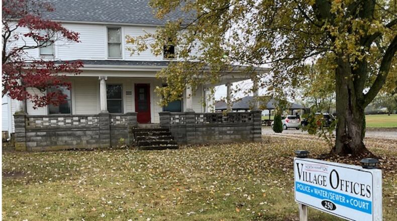 This is the front of the North Hampton Village Offices, 250 W. Clark St. The local mayor's court is in session twice a month. ED RICHTER/STAFF