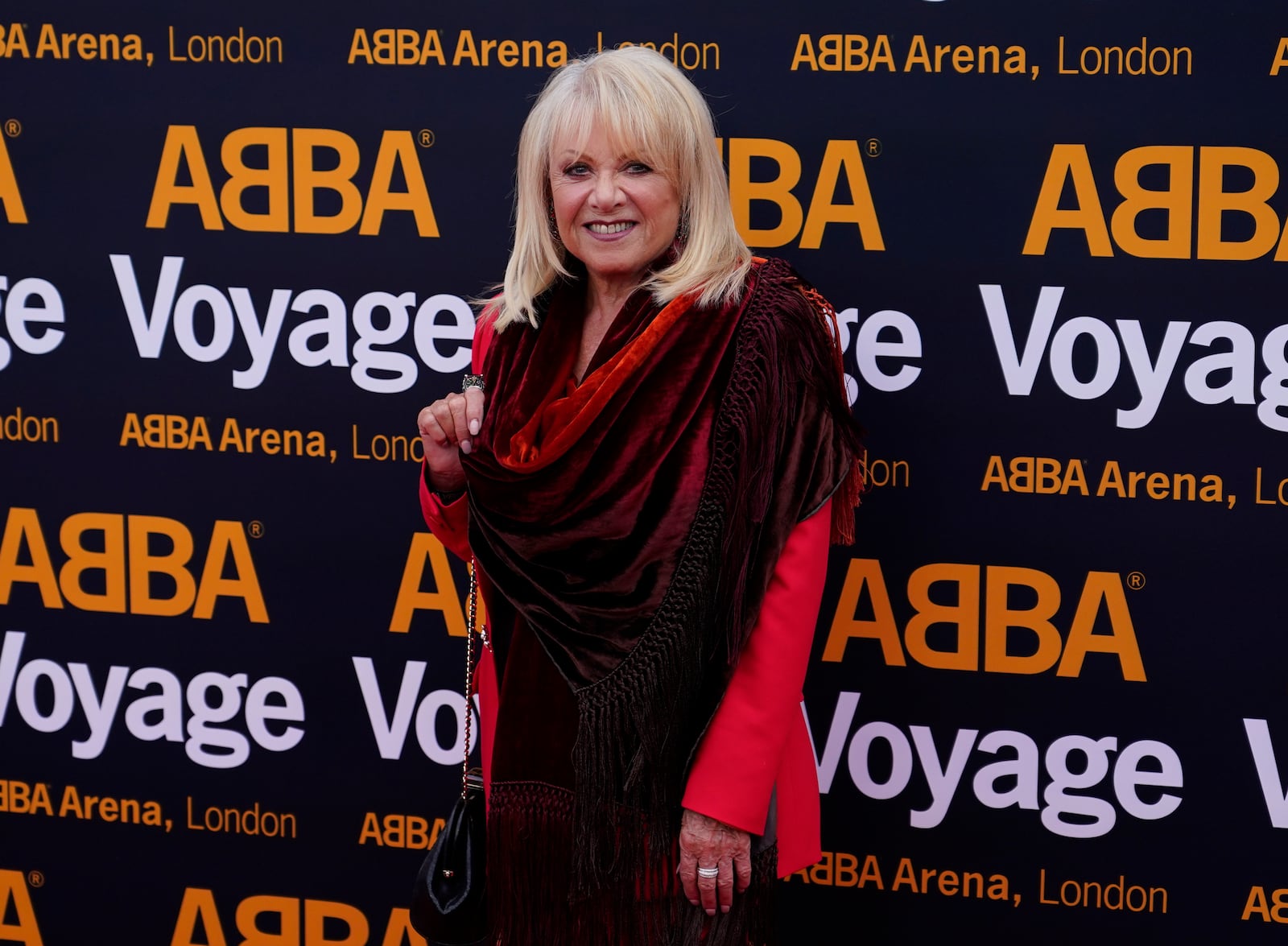 FILE - Elaine Paige arrives for the ABBA Voyage concert at the ABBA Arena in London, Thursday May 26, 2022. (AP Photo/Alberto Pezzali, file)