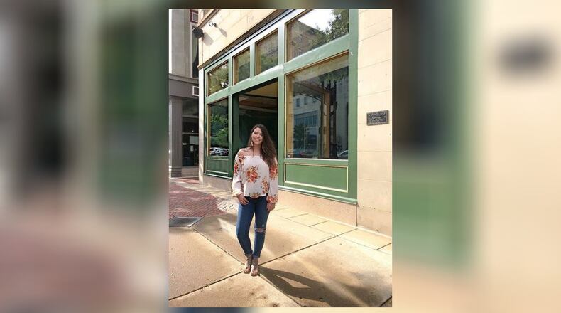 Sarah Dankhoff stand outside the storefront that she transformed into Wildfire Home & Gift at 226 High St. in Hamilton. Dankhoff said she aims to bring products into the shop that feel special, items you can t find just anywhere. CONTRIBUTED