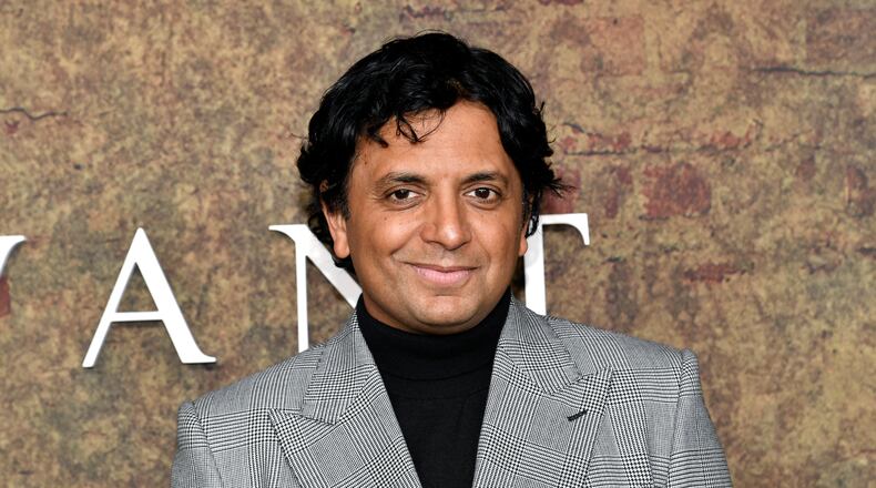 M. Night Shyamalan attends the premiere of Apple+ TV's "Servant" Season 4 at the Walter Reade Theater on Monday, Jan. 9, 2023, in New York. (Photo by Evan Agostini/Invision/AP)