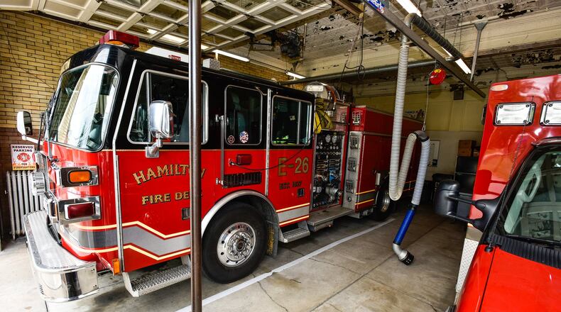 Hamilton has purchased new fire equipment and renovated fire stations using federal Community Development Block Grant money, alleviating those costs being paid from the city's general fund recourcs. FILE PHOTO BY NICK GRAHAM/STAFF