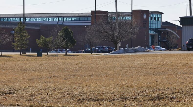 Plans for an unusual mixed dining, recreation complex across the street from Lakota East High School's campus were recently approved by Liberty Twp. trustees and the two-story facility on more than three acres is now planned to open in 2023. The "Liberty Food Park" will feature a half-dozen restaurants created by local chefs and whose eateries will be rotated out every three years to maintain variety, developers recently told trustees. The facility will also feature outdoor dining, sand volleyball and bocce ball courts along with a live music stage and family oriented activities. (PHOTO BY NICK GRAHAM\Journal-News)