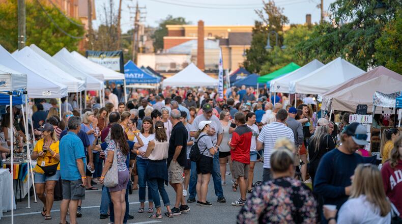 Oxtoberfest is a new festival this season that will be at Uptown park. In this photo, locals are seen attending an event in the same location. CONTRIBUTED