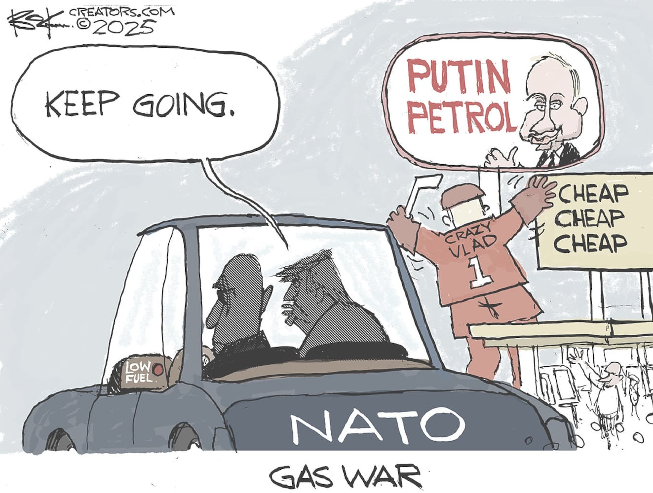 CARTOONS: Chip Bok, Sept. 28, 2025