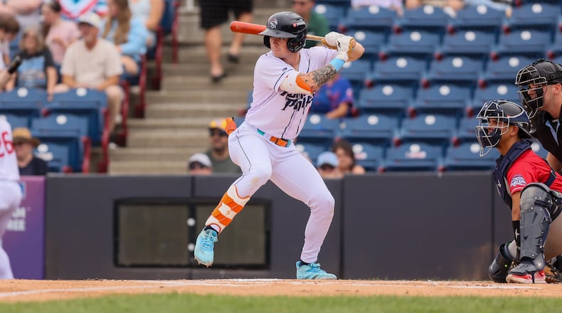 Andrew Joseph “A.J." Ewing, 21, a 2023 Springboro High School graduate, advanced last season to the New York Mets Class AA affiliate, the Binghamton Rumble Ponies. He played 28 games with the Rumble Ponies and hit .339. SUBMITTED PHOTO