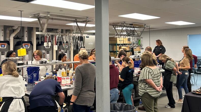 Chef Mindy Shea, executive chef at Spooky Nook Sports Champion Mill and the Champion Mill Conference Center in Hamilton will offer Cooking Classes at The Nook. CONTRIBUTED