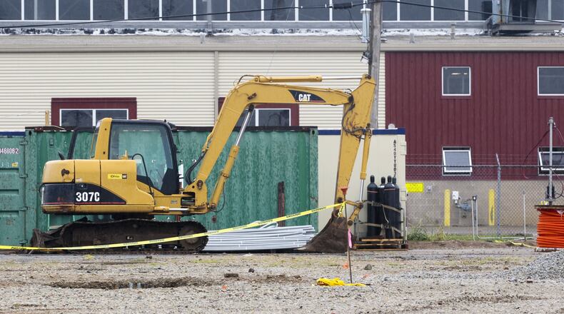 Hamilton work crews several years ago created the city's compressed natural gas station. GREG LYNCH / STAFF