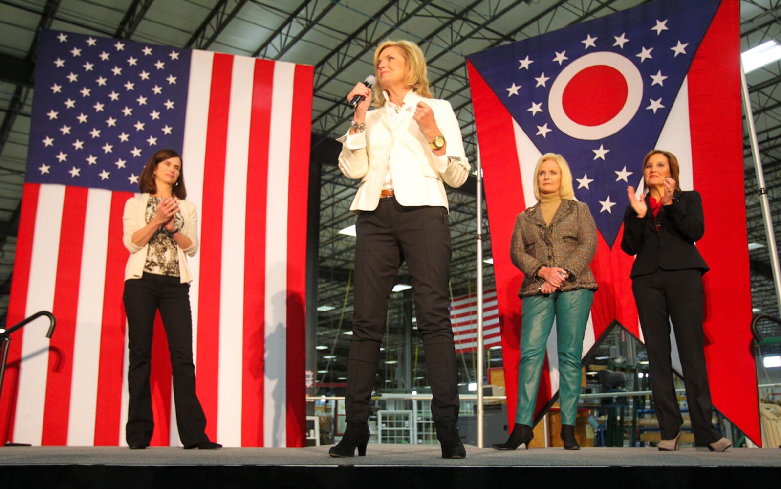 Ann Romney in Hamilton