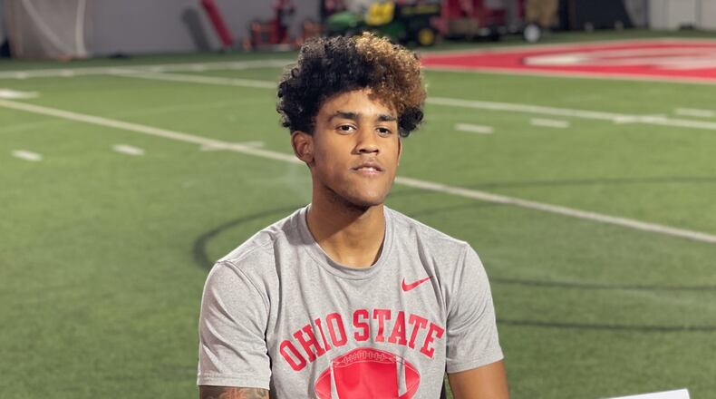 Caleb Burton Ohio State wide receiver
