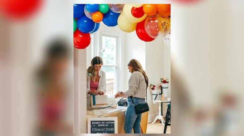 Founded by Victoria Adams, Elegant Grace Studio specializes in eyelash extensions, permanent jewelry, and personalized party bookings. CONTRIBUTED