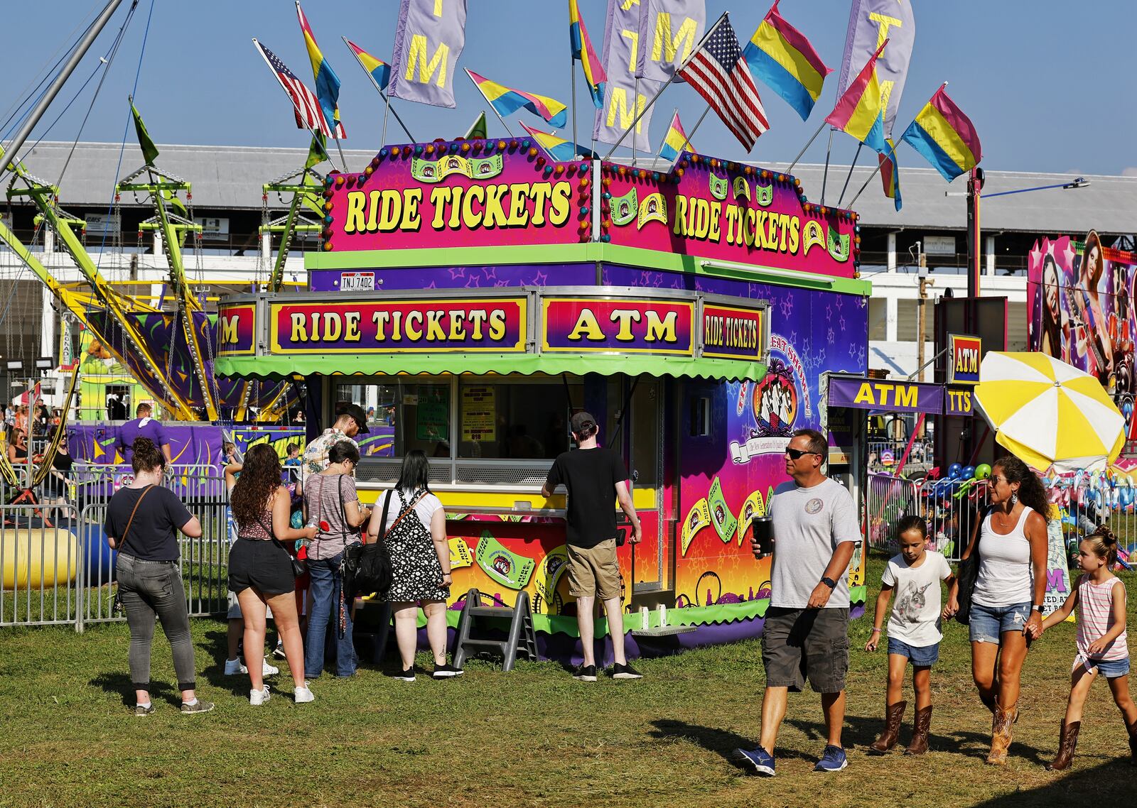 Scenes from the Butler County Fair Monday, July 26, 2021 in Hamilton. NICK GRAHAM / STAFF