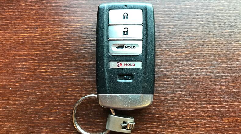 West Chester Police are empowering drivers by reminding them to “get the fob out” of vehicles when parked or left unattended. CONTRIBUTED