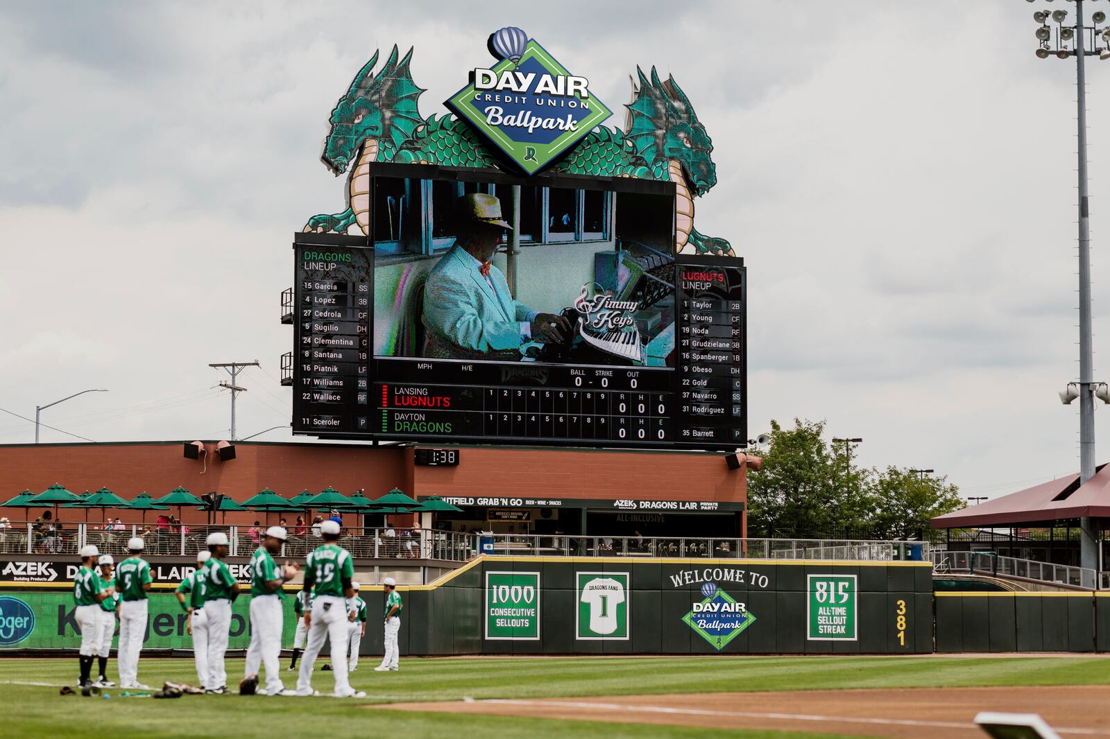 A rendering of the new Day Air Ballpark main scoreboard, courtesy of the Dayton Dragons. CONTRIBUTED. 